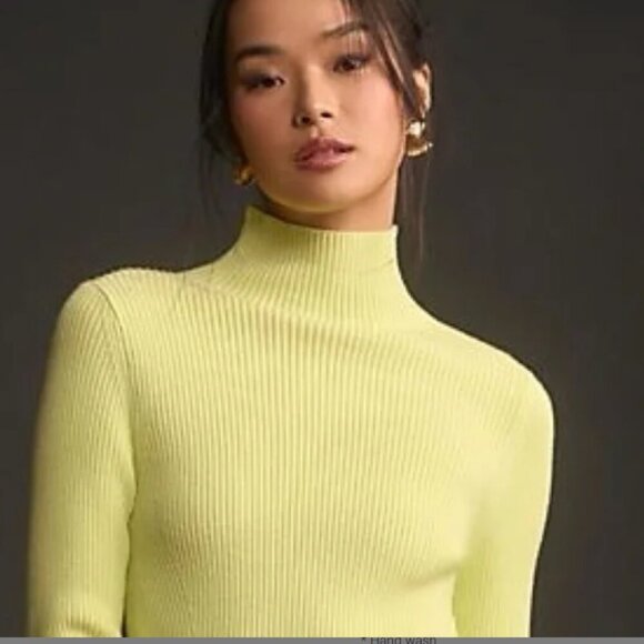 NWT ANTHROPOLOGIE The Thea Twofer Sweaterdress in Neutral Size SMALL - Picture 7 of 11